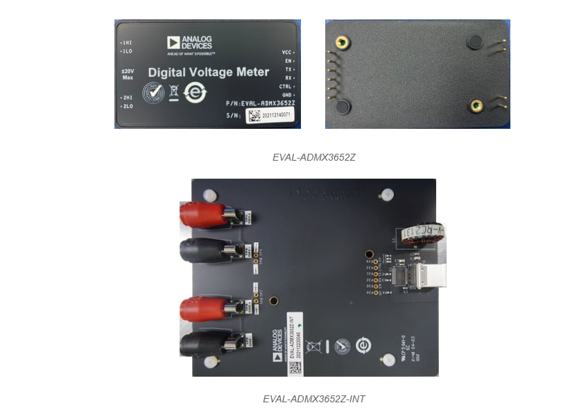 Analog Devices Inc. EVAL-ADMX3652Z Evaluierungsboards